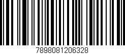 Código de barras (EAN, GTIN, SKU, ISBN): '7898081206328'