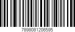 Código de barras (EAN, GTIN, SKU, ISBN): '7898081206595'