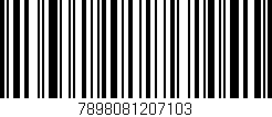 Código de barras (EAN, GTIN, SKU, ISBN): '7898081207103'