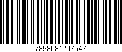 Código de barras (EAN, GTIN, SKU, ISBN): '7898081207547'