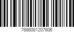 Código de barras (EAN, GTIN, SKU, ISBN): '7898081207806'