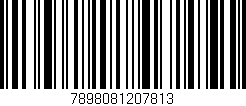 Código de barras (EAN, GTIN, SKU, ISBN): '7898081207813'