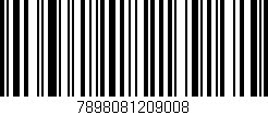 Código de barras (EAN, GTIN, SKU, ISBN): '7898081209008'