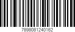 Código de barras (EAN, GTIN, SKU, ISBN): '7898081240162'