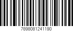 Código de barras (EAN, GTIN, SKU, ISBN): '7898081241190'