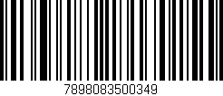 Código de barras (EAN, GTIN, SKU, ISBN): '7898083500349'
