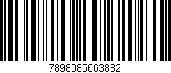 Código de barras (EAN, GTIN, SKU, ISBN): '7898085663882'