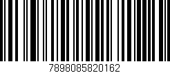 Código de barras (EAN, GTIN, SKU, ISBN): '7898085820162'