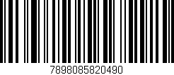 Código de barras (EAN, GTIN, SKU, ISBN): '7898085820490'