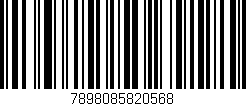 Código de barras (EAN, GTIN, SKU, ISBN): '7898085820568'