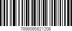 Código de barras (EAN, GTIN, SKU, ISBN): '7898085821206'