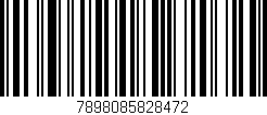 Código de barras (EAN, GTIN, SKU, ISBN): '7898085828472'