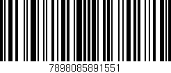 Código de barras (EAN, GTIN, SKU, ISBN): '7898085891551'