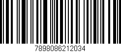 Código de barras (EAN, GTIN, SKU, ISBN): '7898086212034'
