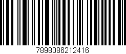 Código de barras (EAN, GTIN, SKU, ISBN): '7898086212416'
