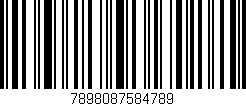 Código de barras (EAN, GTIN, SKU, ISBN): '7898087584789'