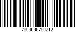 Código de barras (EAN, GTIN, SKU, ISBN): '7898088799212'