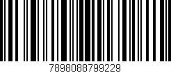 Código de barras (EAN, GTIN, SKU, ISBN): '7898088799229'