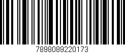 Código de barras (EAN, GTIN, SKU, ISBN): '7898089220173'