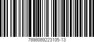 Código de barras (EAN, GTIN, SKU, ISBN): '7898089223105-13'