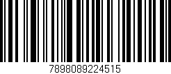 Código de barras (EAN, GTIN, SKU, ISBN): '7898089224515'