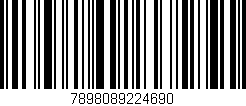 Código de barras (EAN, GTIN, SKU, ISBN): '7898089224690'