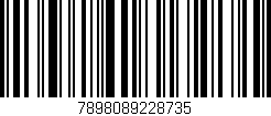 Código de barras (EAN, GTIN, SKU, ISBN): '7898089228735'
