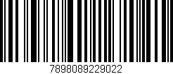 Código de barras (EAN, GTIN, SKU, ISBN): '7898089229022'