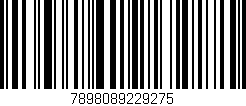 Código de barras (EAN, GTIN, SKU, ISBN): '7898089229275'