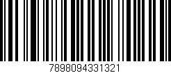 Código de barras (EAN, GTIN, SKU, ISBN): '7898094331321'