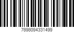 Código de barras (EAN, GTIN, SKU, ISBN): '7898094331499'