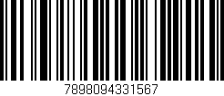 Código de barras (EAN, GTIN, SKU, ISBN): '7898094331567'