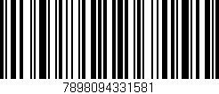 Código de barras (EAN, GTIN, SKU, ISBN): '7898094331581'