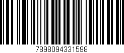 Código de barras (EAN, GTIN, SKU, ISBN): '7898094331598'