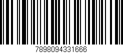 Código de barras (EAN, GTIN, SKU, ISBN): '7898094331666'