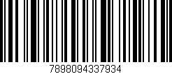 Código de barras (EAN, GTIN, SKU, ISBN): '7898094337934'