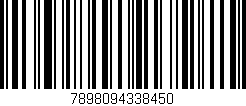 Código de barras (EAN, GTIN, SKU, ISBN): '7898094338450'
