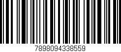 Código de barras (EAN, GTIN, SKU, ISBN): '7898094338559'