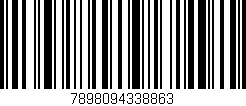 Código de barras (EAN, GTIN, SKU, ISBN): '7898094338863'