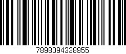 Código de barras (EAN, GTIN, SKU, ISBN): '7898094338955'