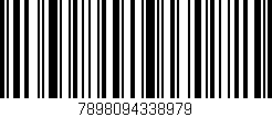 Código de barras (EAN, GTIN, SKU, ISBN): '7898094338979'
