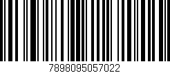 Código de barras (EAN, GTIN, SKU, ISBN): '7898095057022'
