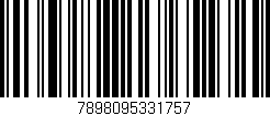 Código de barras (EAN, GTIN, SKU, ISBN): '7898095331757'