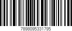 Código de barras (EAN, GTIN, SKU, ISBN): '7898095331795'
