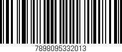 Código de barras (EAN, GTIN, SKU, ISBN): '7898095332013'