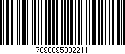 Código de barras (EAN, GTIN, SKU, ISBN): '7898095332211'