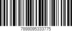 Código de barras (EAN, GTIN, SKU, ISBN): '7898095333775'