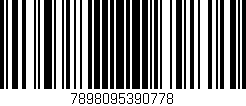 Código de barras (EAN, GTIN, SKU, ISBN): '7898095390778'