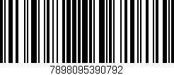 Código de barras (EAN, GTIN, SKU, ISBN): '7898095390792'