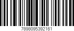Código de barras (EAN, GTIN, SKU, ISBN): '7898095392161'